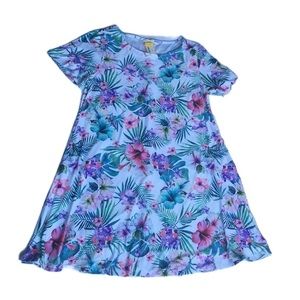 YELETE White Floral Dress